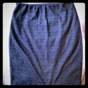 Black Pencil Skirt